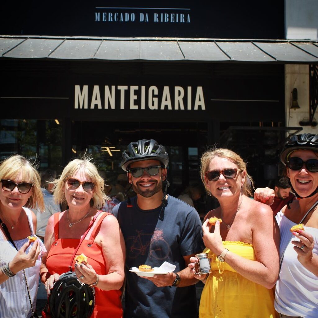 Lisbon Food Tours on bicycles