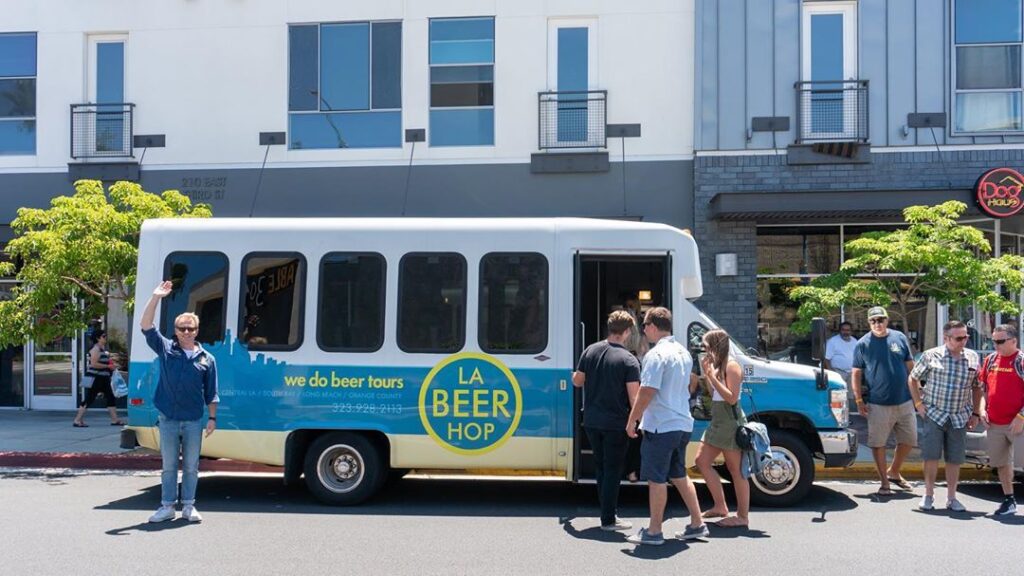 LA Beer Hop Tour Bus