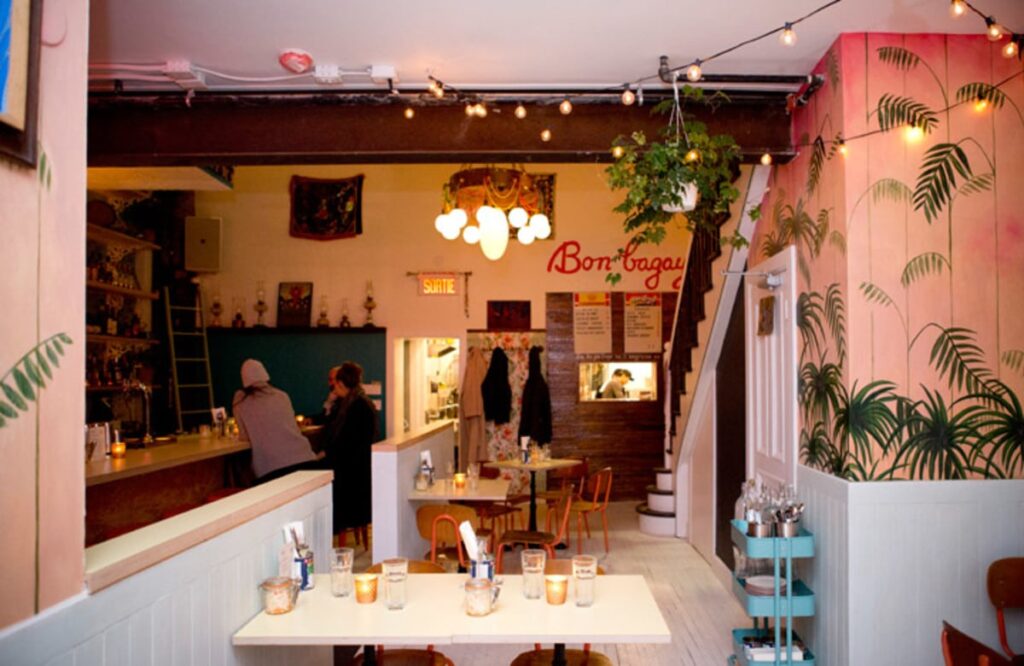 interior of agrikol restaurant montreal